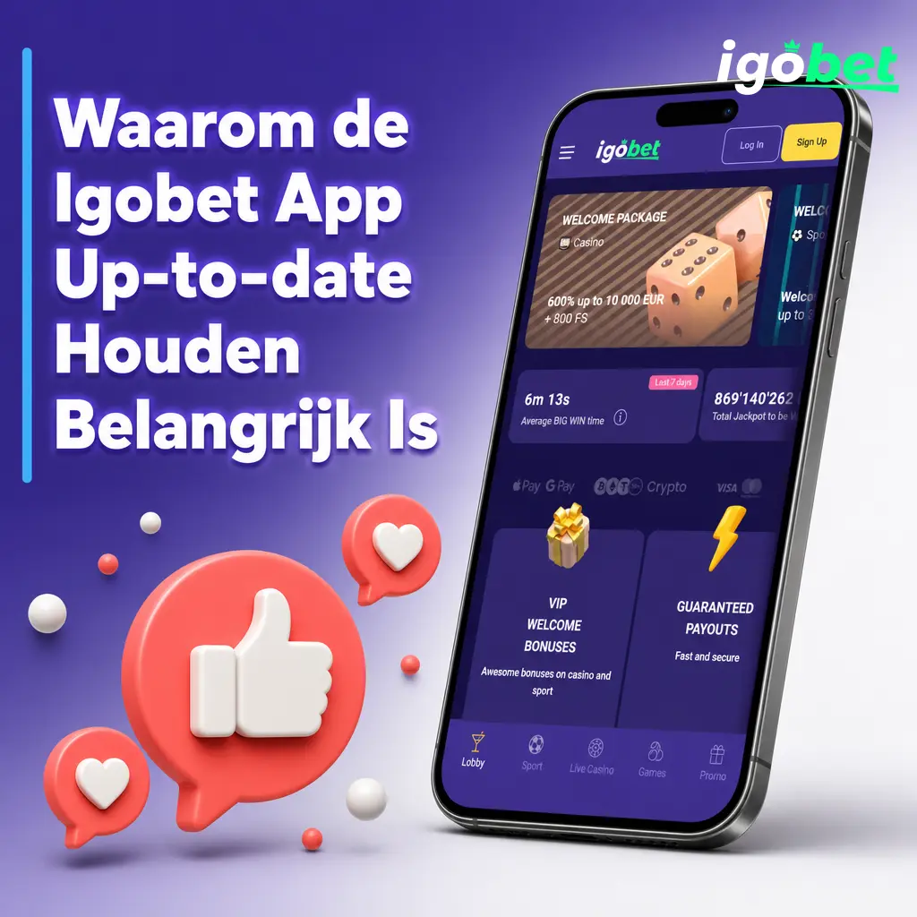 Waarom de Igobet App Up-to-date Houden Belangrijk Is