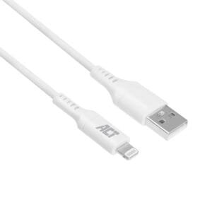 ACT AC3012 USB-A naar Apple Lightning Kabel | Laad- en Datakabel | MFI Gecertificeerd | 2 meter
