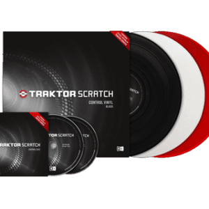 Native Instruments Traktor Scratch Control Vinyl MK2 ZWART (1x)