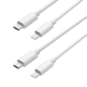USB-C naar Lightning Kabel - geschikt voor Apple / Apple Oplaadkabel - MFi gecertificeerd - 150cm - Wit - 2 stuks