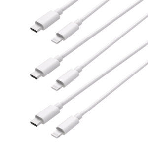 USB-C naar Lightning Kabel - geschikt voor Apple / Apple Oplaadkabel - MFi gecertificeerd - 150cm - Wit - 3 stuks