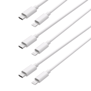 USB-C naar Lightning Kabel - geschikt voor Apple / Apple Oplaadkabel - MFi gecertificeerd - 75cm - Wit - 3 stuks
