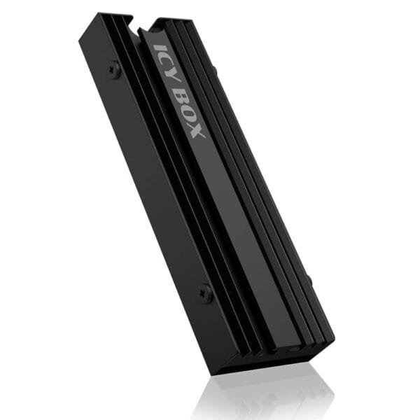 ICY BOX IB-M2HS-PS5, M.2 Kühlkörper für PS5, passt für M.2 SSD 22x80 mm, 10 mm Bauhöhe 60951 M.2 SSD-koeler