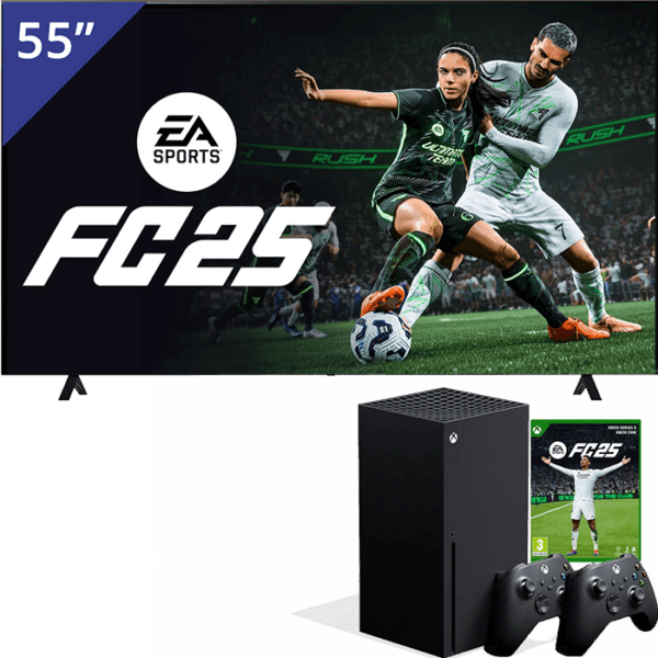 LG 55 inch LED TV + Xbox Serie X
