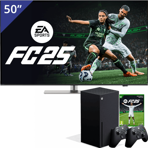 Philips 50 inch 4K Ambilight TV + Xbox Serie X