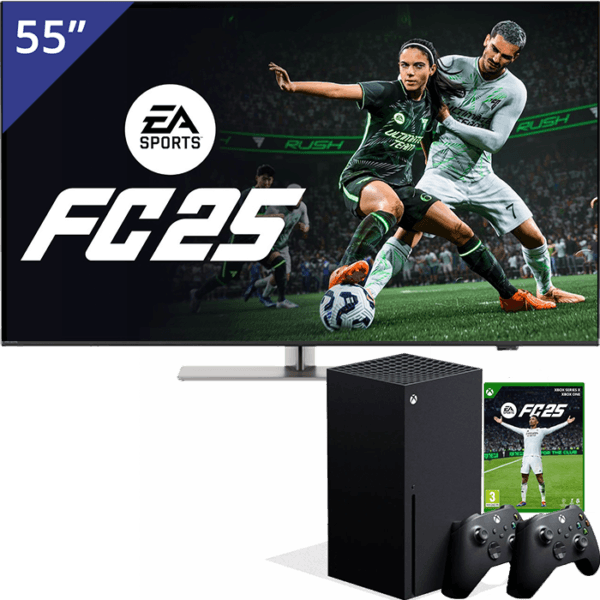 Philips 55 inch 4K Ambilight TV + Xbox Serie X