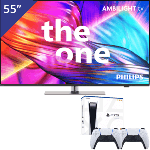 Philips 55 inch TV + PlayStation 5