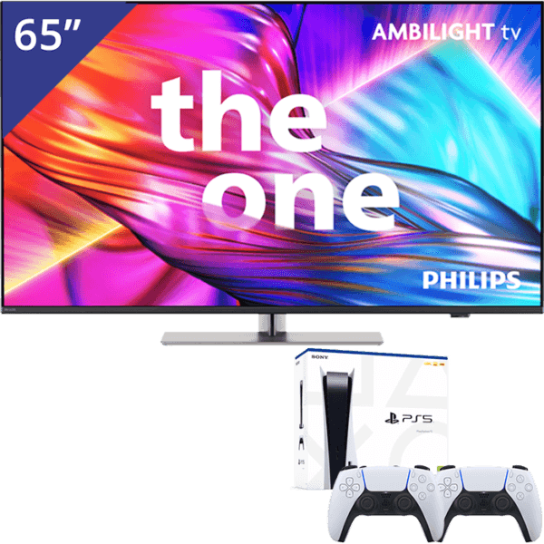 Philips 65 inch TV + PlayStation 5