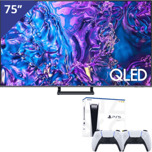 Samsung 75 inch QLED TV + Playstation 5