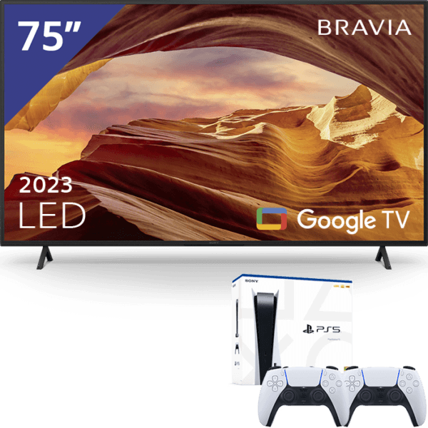 Sony 75 inch 4K Ultra HD TV + PlayStation 5