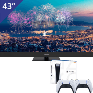 Thomson 43 inch/109 cm QLED TV + Playstation 5